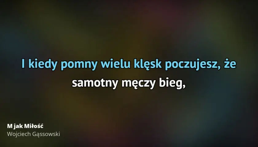 M jak miłość tekst piosenki - poznaj emocje ukryte w słowach